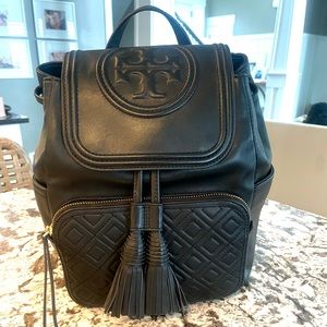 Authentic Tory Burch Fleming Backpack EUC